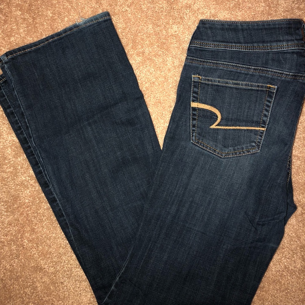 American eagle slim boot jeans size 10